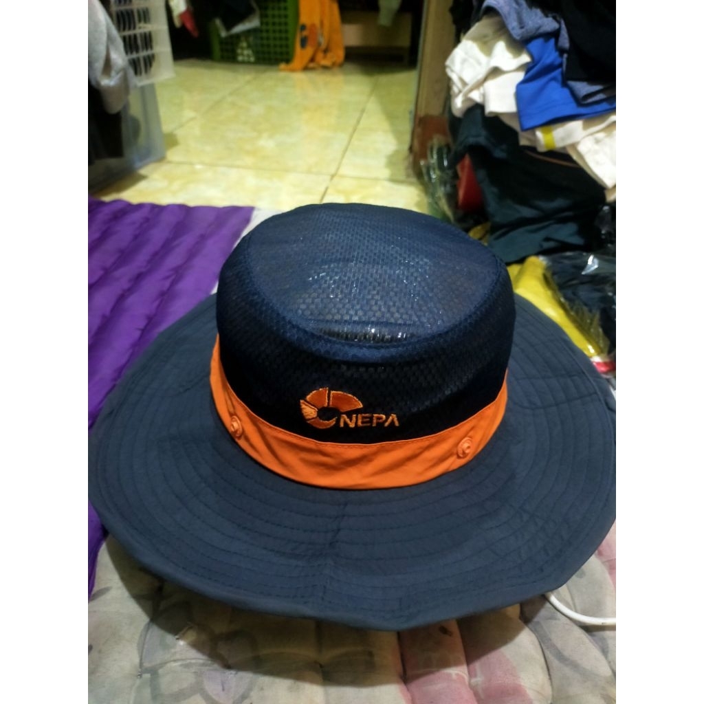 topi rimba outdoor NEPA bordir
