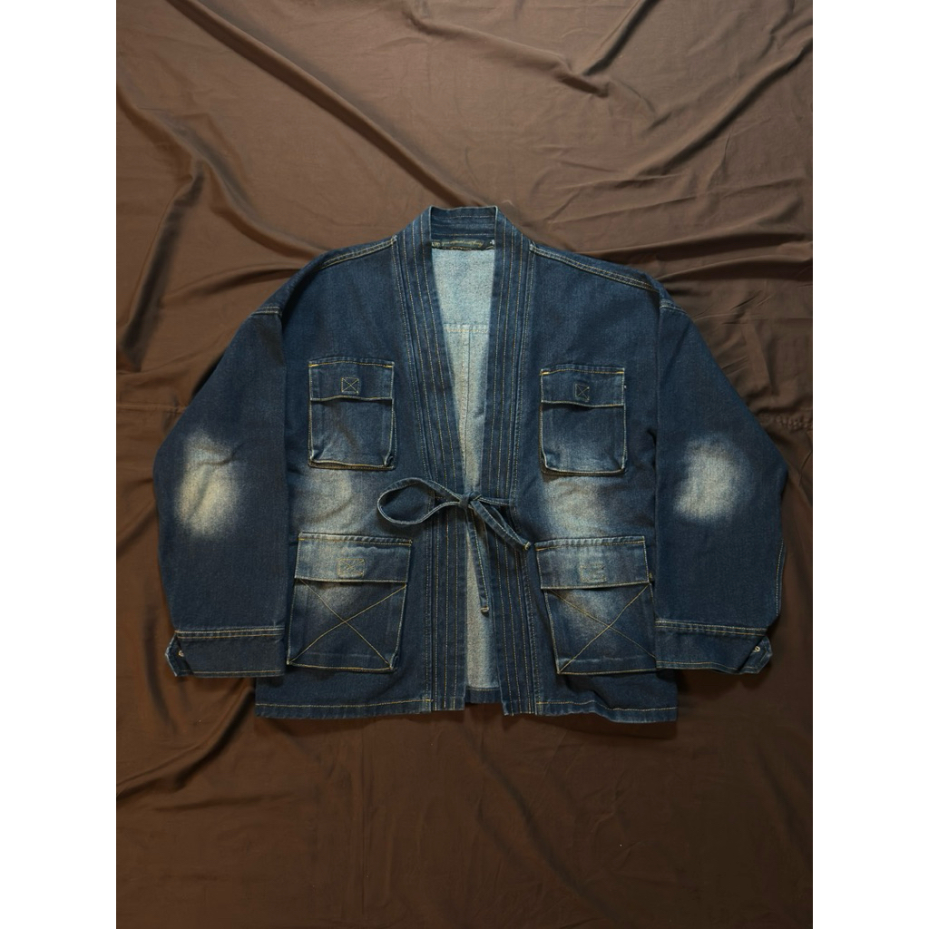 Super Sentimental Secret Theory Denim Kimono