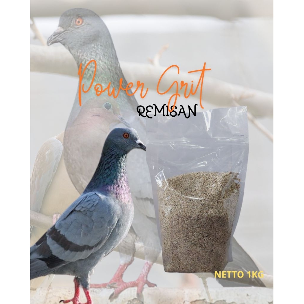 Power Grit Remisan Pakan pendamping / Asinan Campuran Pakan Merpati