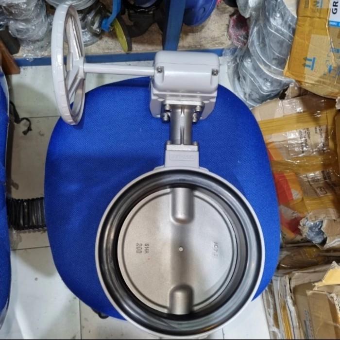 Butterfly Valve KITZ 8'' inch JIS 10K gear operated Original 100%