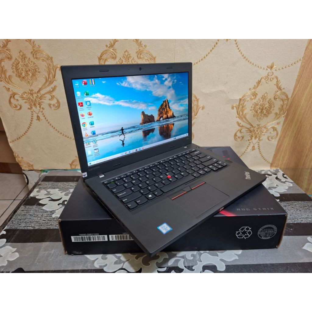 LAPTOP LENOVO THINKPAD T460P INTEL CORE I5-6TH RAM 8GB SSD 256GB VGA NVIDIA 940MX -MULUS -Desaigner