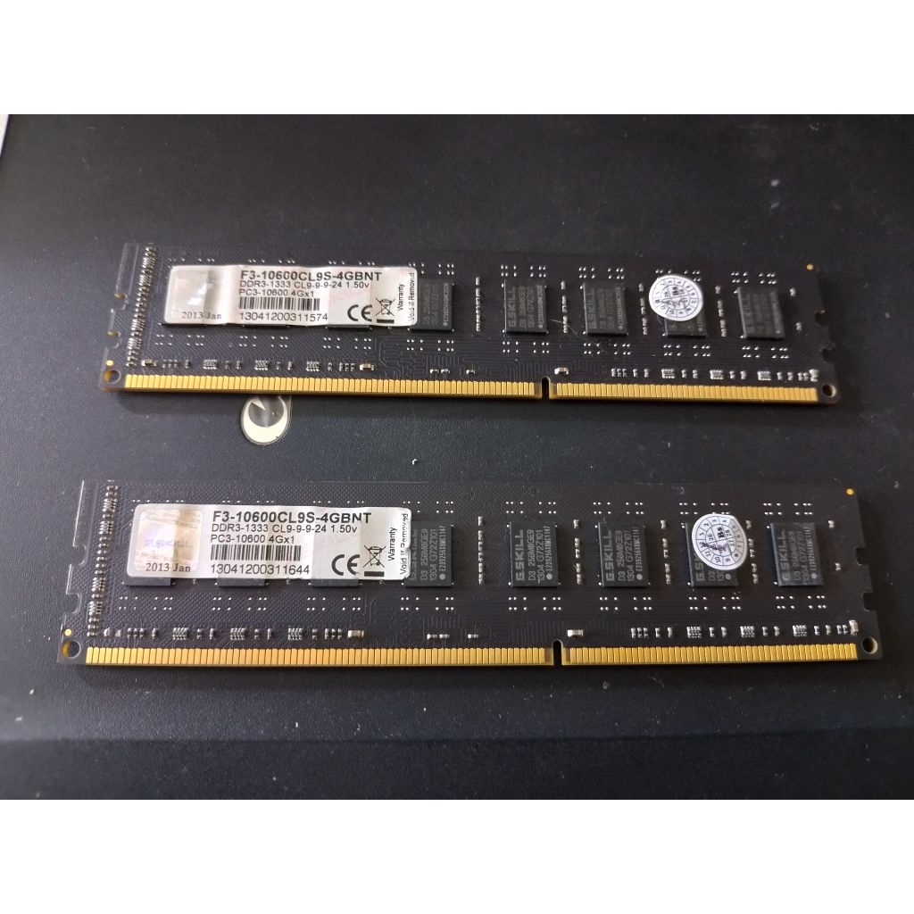 Ram ddr3 4GB 8GB double ic pc 1333 10600 suport semua mobo  G41 ke atas