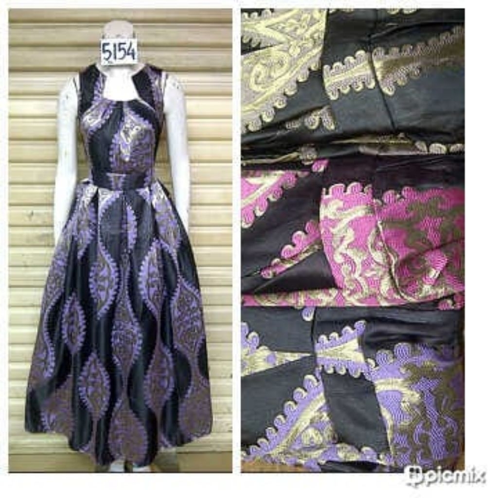 (KODE 5154) Dress Jodha / Dress Kondangan / Dress Hordeng