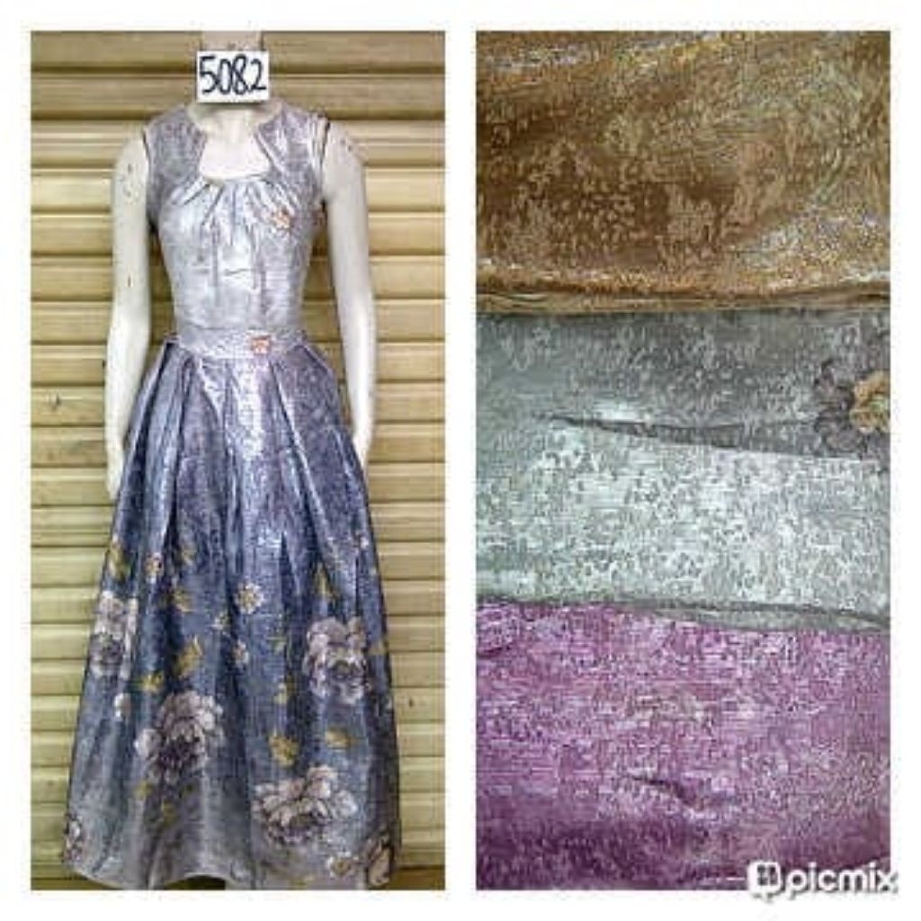 (KODE 5082) Dress Jodha / Dress Kondangan / Dress Hordeng