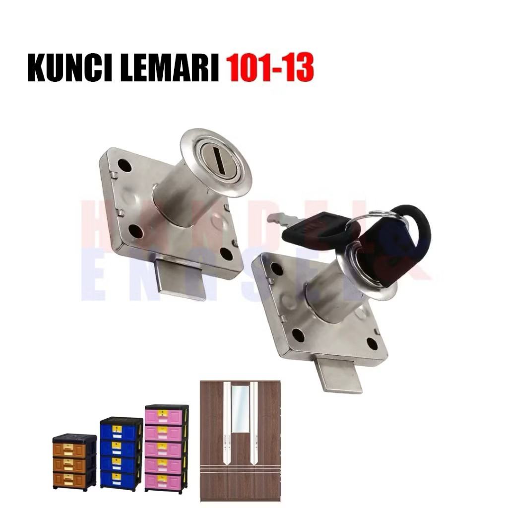 Kunci Laci Lemari Kecil FERZA 101 Diameter 16mm