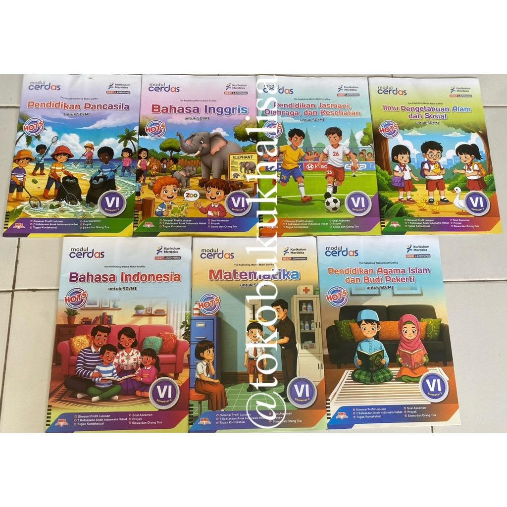 LKS CERDAS SD KELAS 6 SEMESTER 2