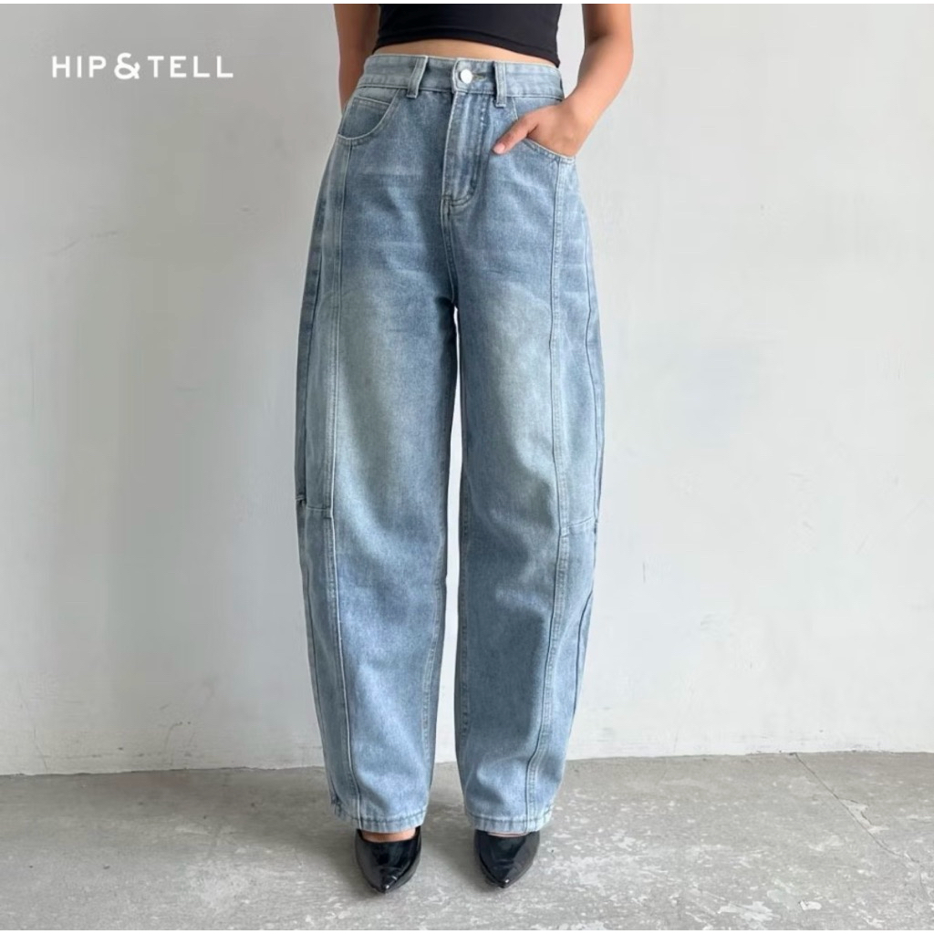 [Preloved] Hip&Tell/Barrel Jeans/Daryl Jeans size 2XL/Denim