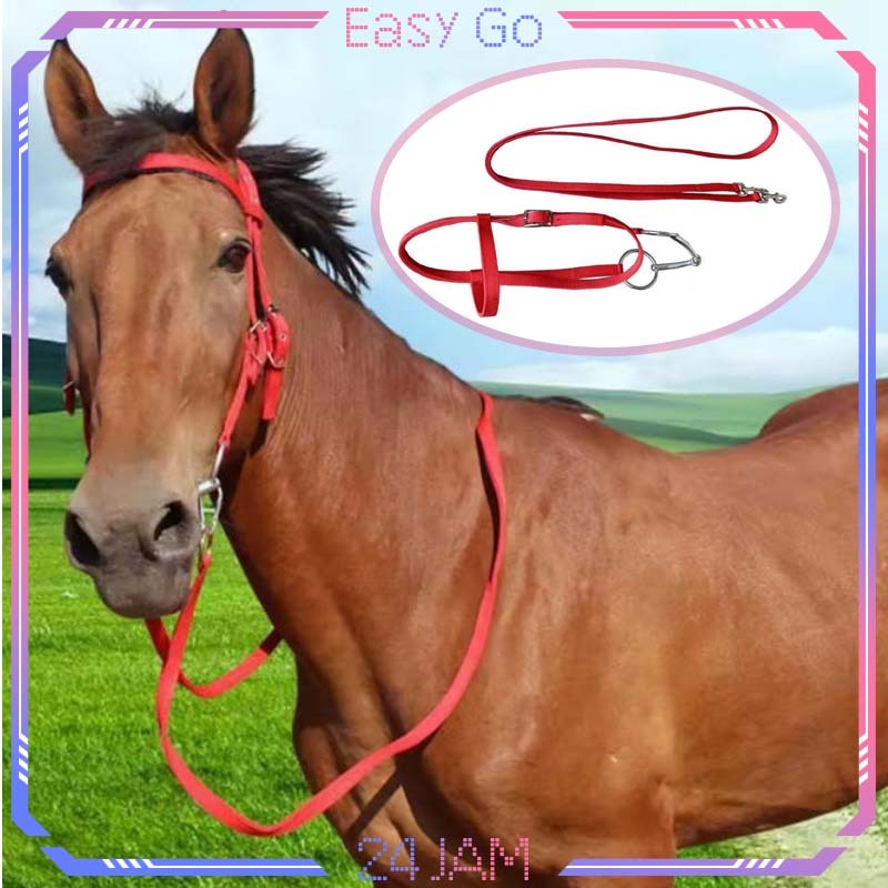 1set Tali Kuda Tahan Air Sarung Kendali Kuda Tahan Aus Tali Lis Kendali Kuda Pacu