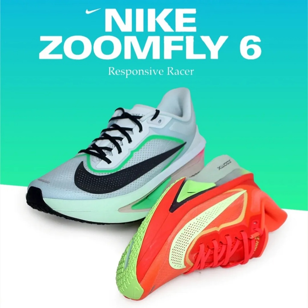 Sepatu Olahraga Running Lari NIKE ZOOM FLY 6 Pria Men
