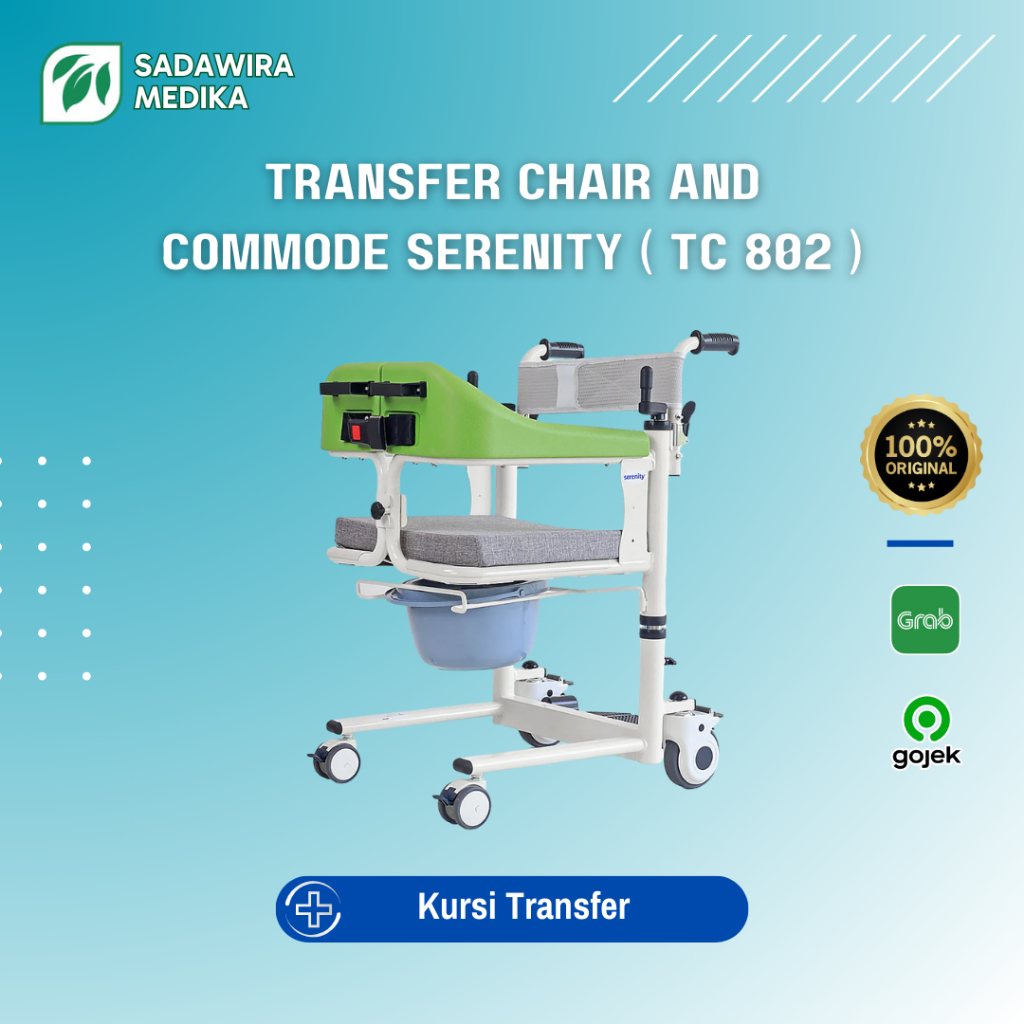Transfer Chair and Commode Serenity ( TC 802 )