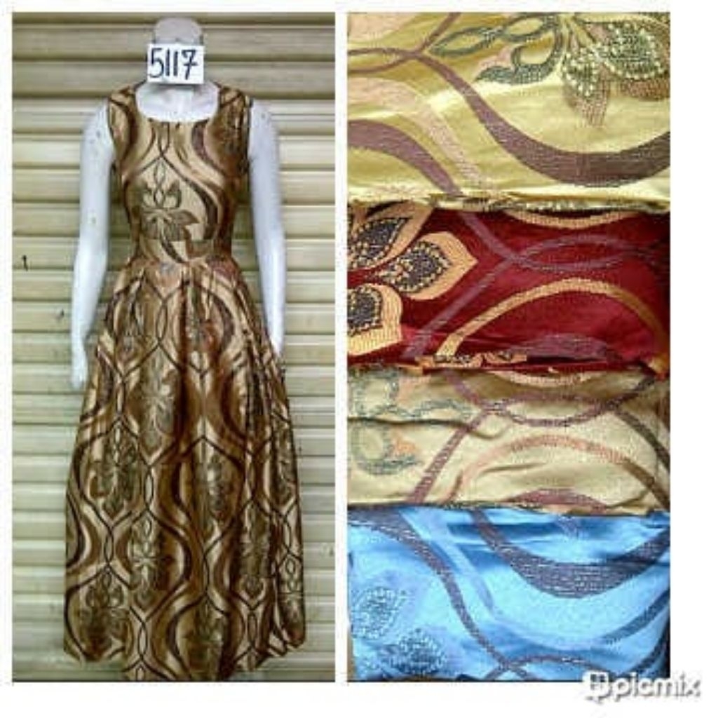 (KODE 5117) Dress Jodha / Dress Kondangan / Dress Hordeng