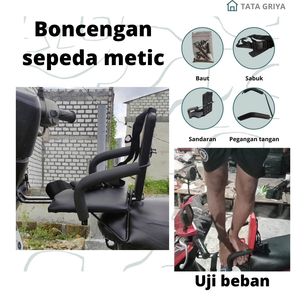 Boncengan Anak dimotor kursi boncengan motor anak