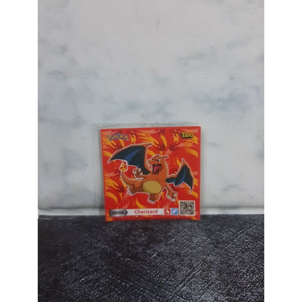 Stiker Pokemon TARO Charizard