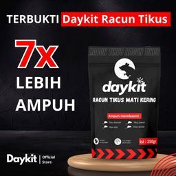 DAYKIT Racun Tikus Ampuh – Obat Pembasmi Tikus untuk Rumah Paling Ampuh Efektif