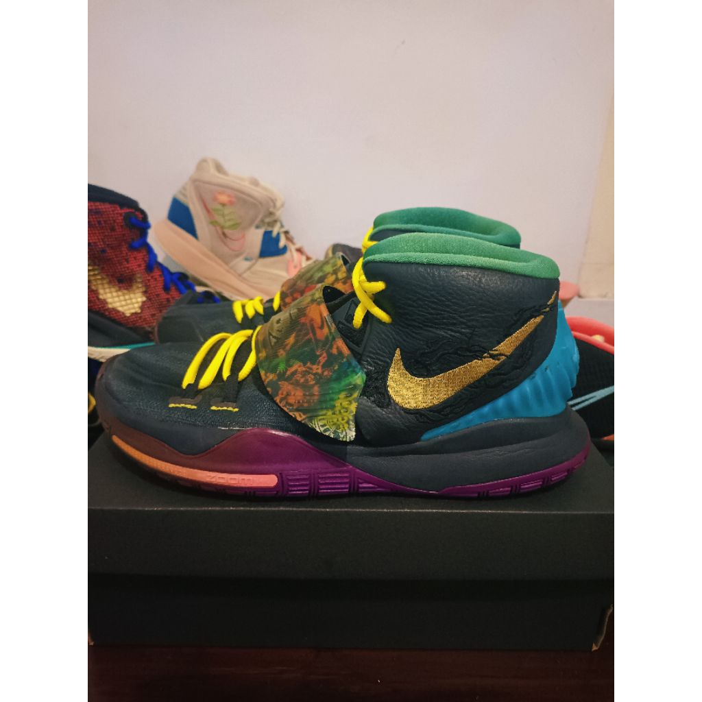 Sepatu Basket Second Size 42 Nike Kyrie 6 "Chinese New Year"