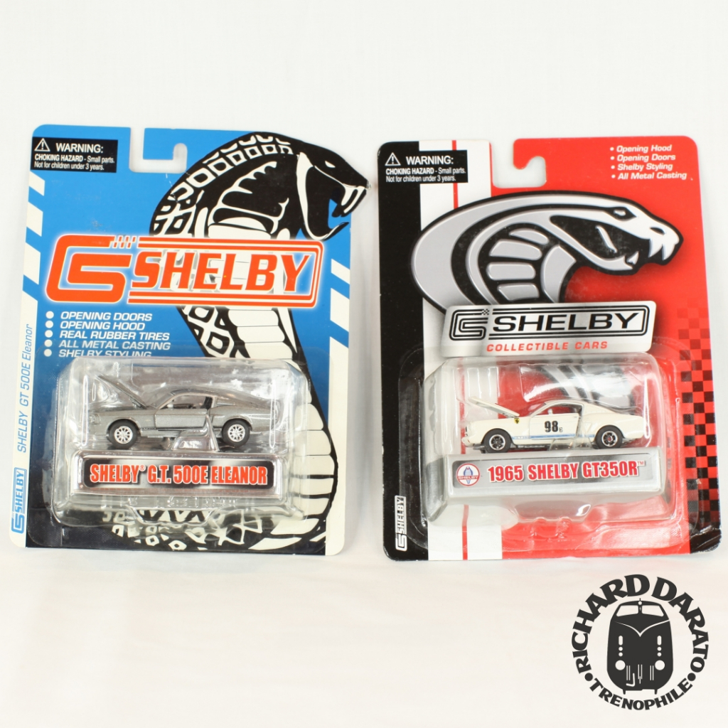 Set 1:64 Shelby Collectibles Shelby GT500E Eleanor & Shelby GT350R 1965