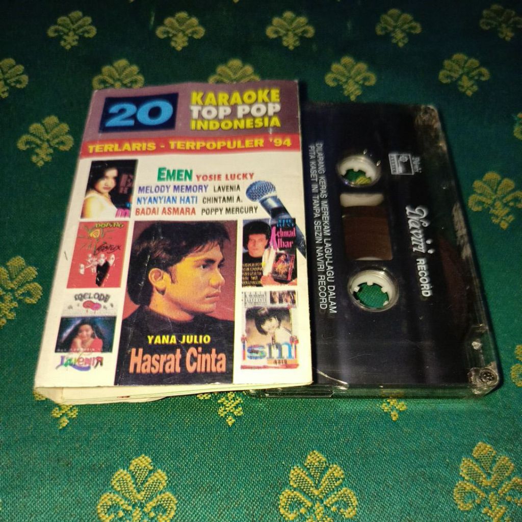 KASET 20 KARAOKE TOP POP LAVENIA YANA JULIO ISMI AZIZ POPPY MERCURY