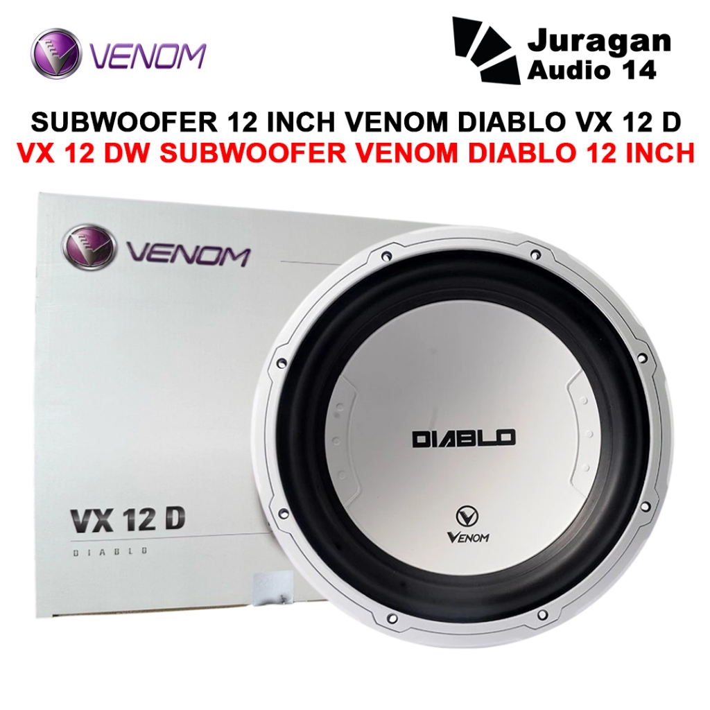 Subwoofer Venom Diablo VX12D Subwoofer venom Diablo VX 12 DW
