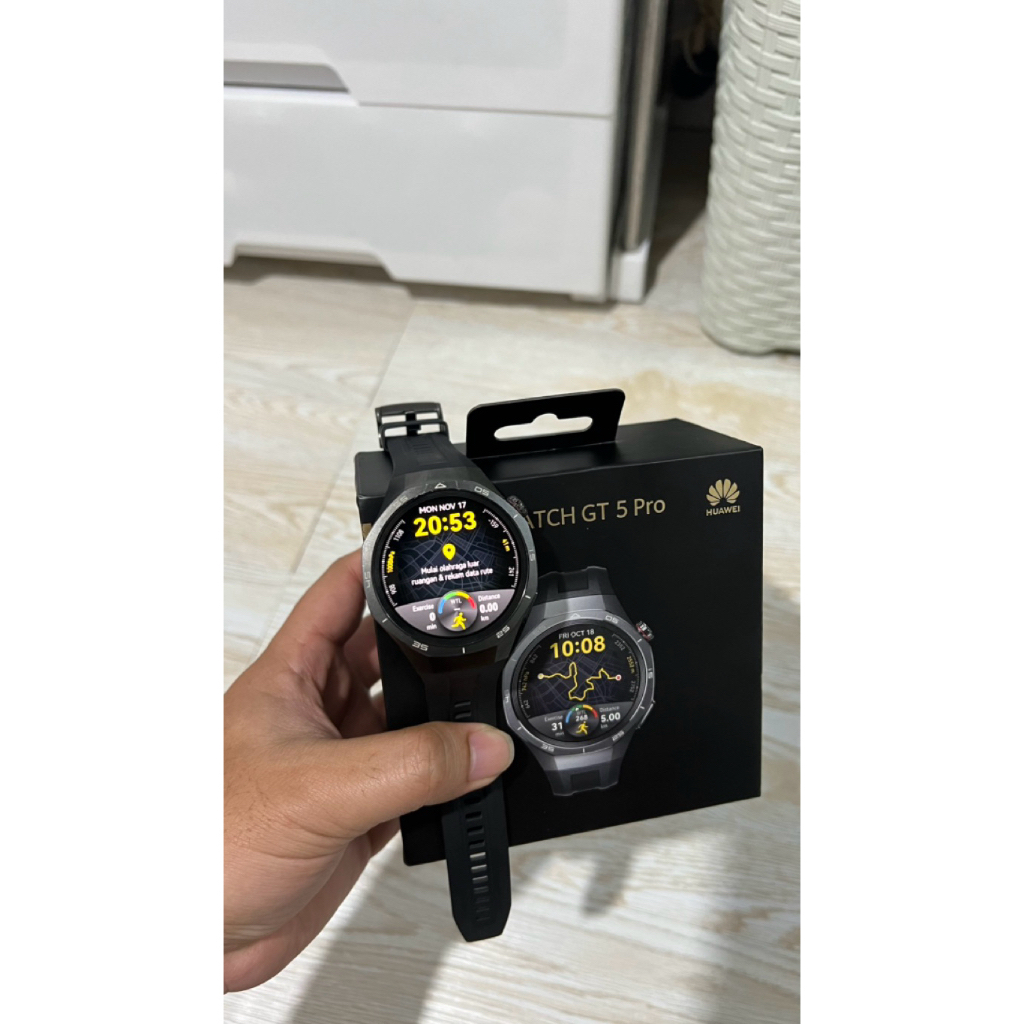 HUAWEI SMARTWATCH GT 5 PRO SECOND | FULL SET | NO MINUS