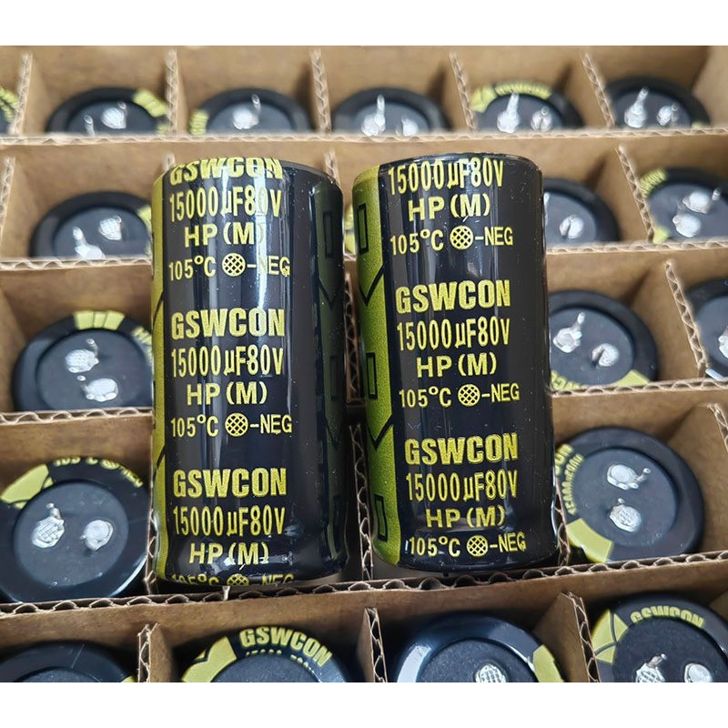Capasitor Elco 15000uf 80v Elco 15.000/80v GSWCON Original
