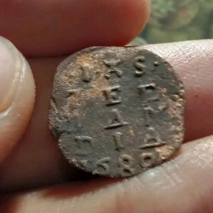 koleksi koin kuno 1 stuiver zeelandia 1687 & 1688