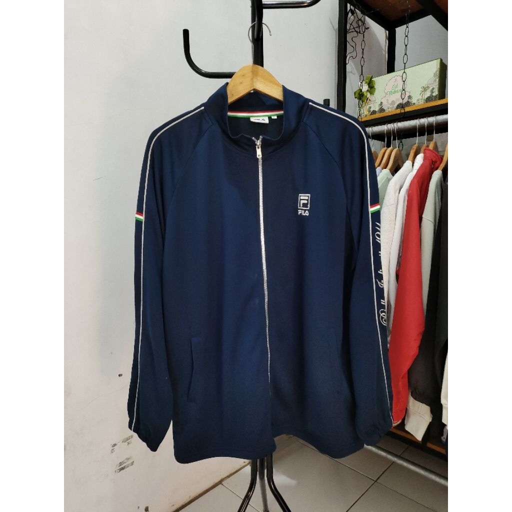 Jacket Tracktop Fila Navy Original