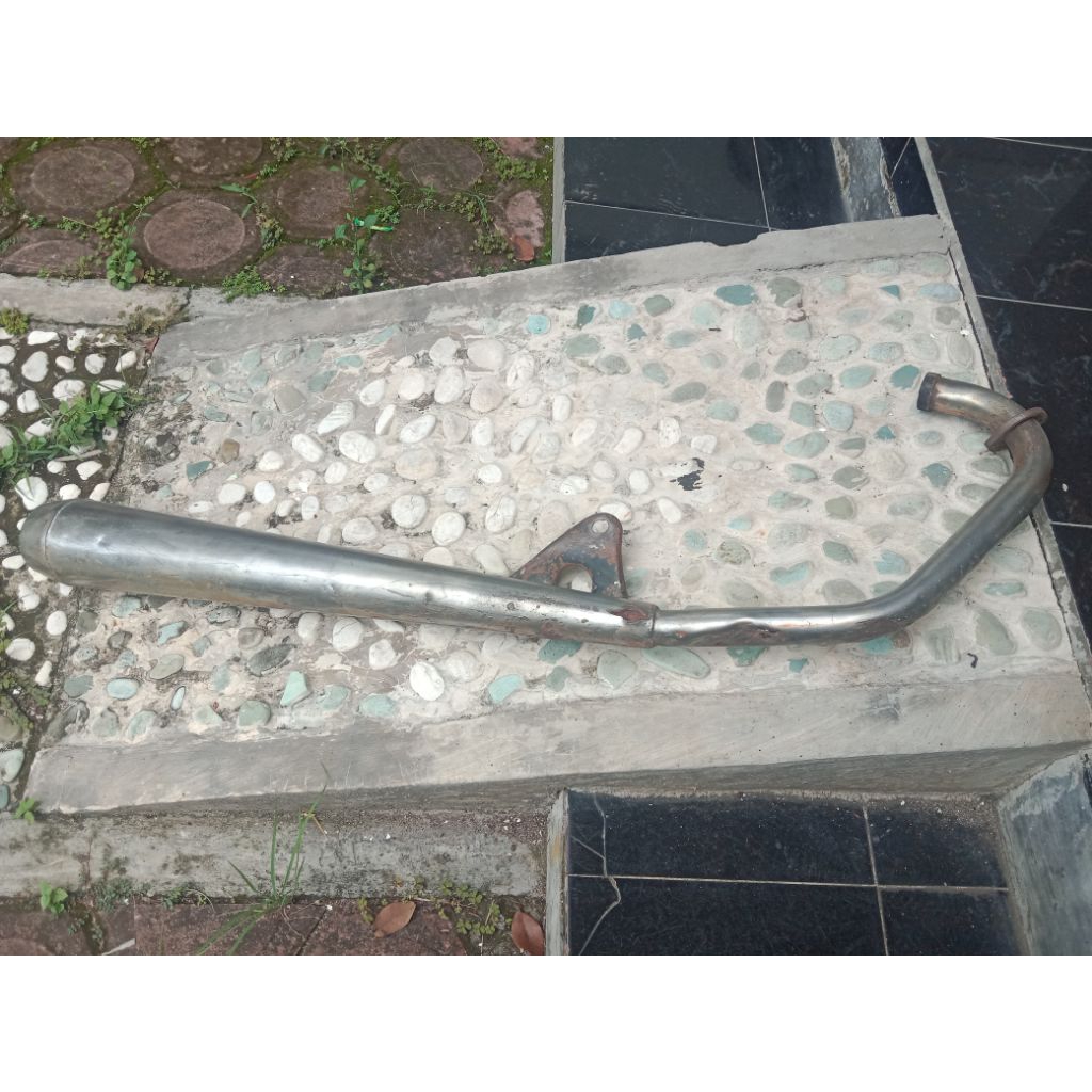 knalpot GL100 original copotan