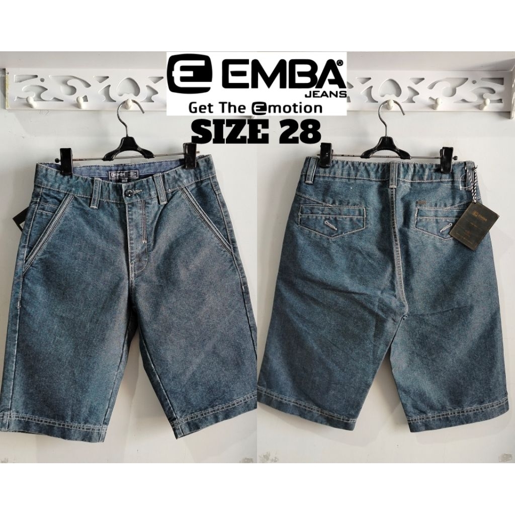 CELANA EMBA CELANA PENDEK ORI EMBA Sale size 28