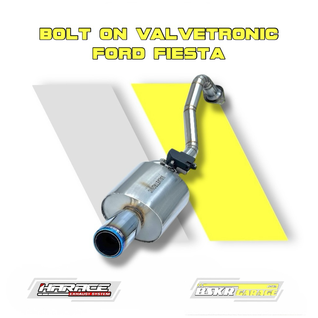 Knalpot Valvetronic Ford Fiesta Harace Exhaust