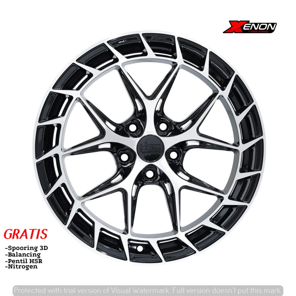PROMO Velg Mobil Free Ongkir HSR LPS Ring 16" PCD 5x120 Untuk mobil BMW,Ranger