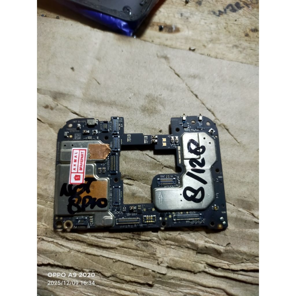 MESIN XIAOMI REDMI NOTE 8 PRO RAM 8/128 NORMAL JAYA