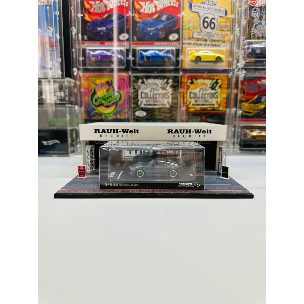 Inno64 Inno Top Secret Fairlady Z (RX34) Stealth Grey