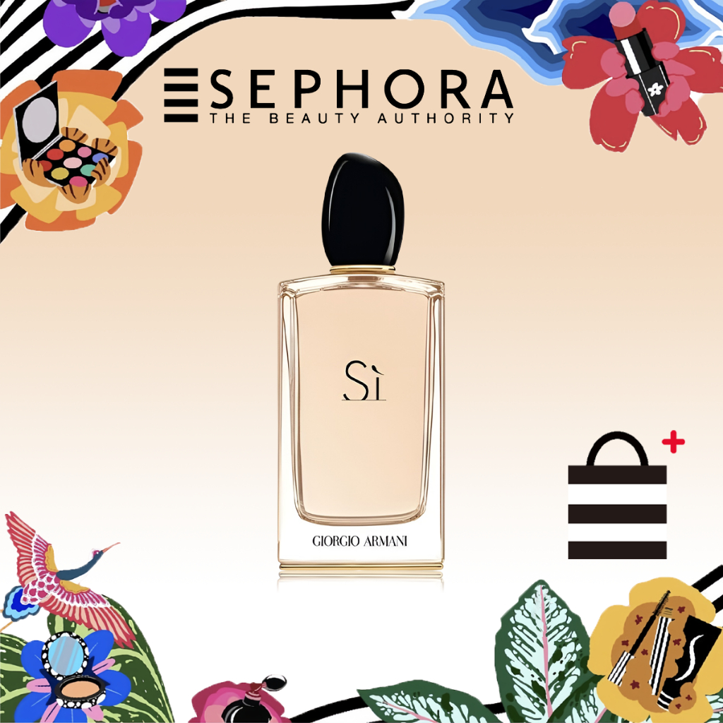 100% Original - Giorgio Armani Si Intense 100ML/ARMANI Si PASSIONE Rose 100 ml/Giorgio Armani Si Eau