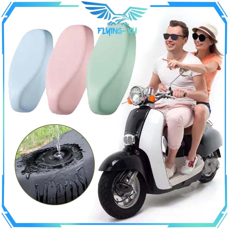 Cover Jok Motor Anti Air Isolasi Panas Lapisan Jok Motor Tahan Lama Sarung Jok Motor Universal Anti 