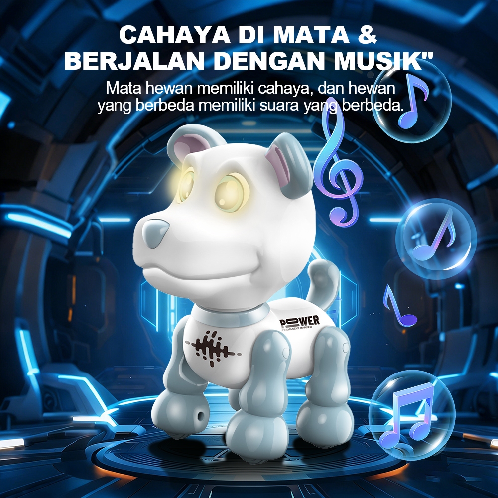 Mainan Anak Interaktif Smart ic Pet Pintar Multifungsi Berjalan Dan Mengeluarkan Suara
