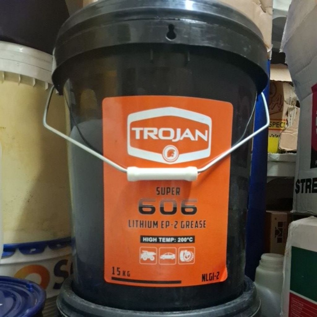 TROJAN SUPER 606 LITHIUM EP 2 GREASE