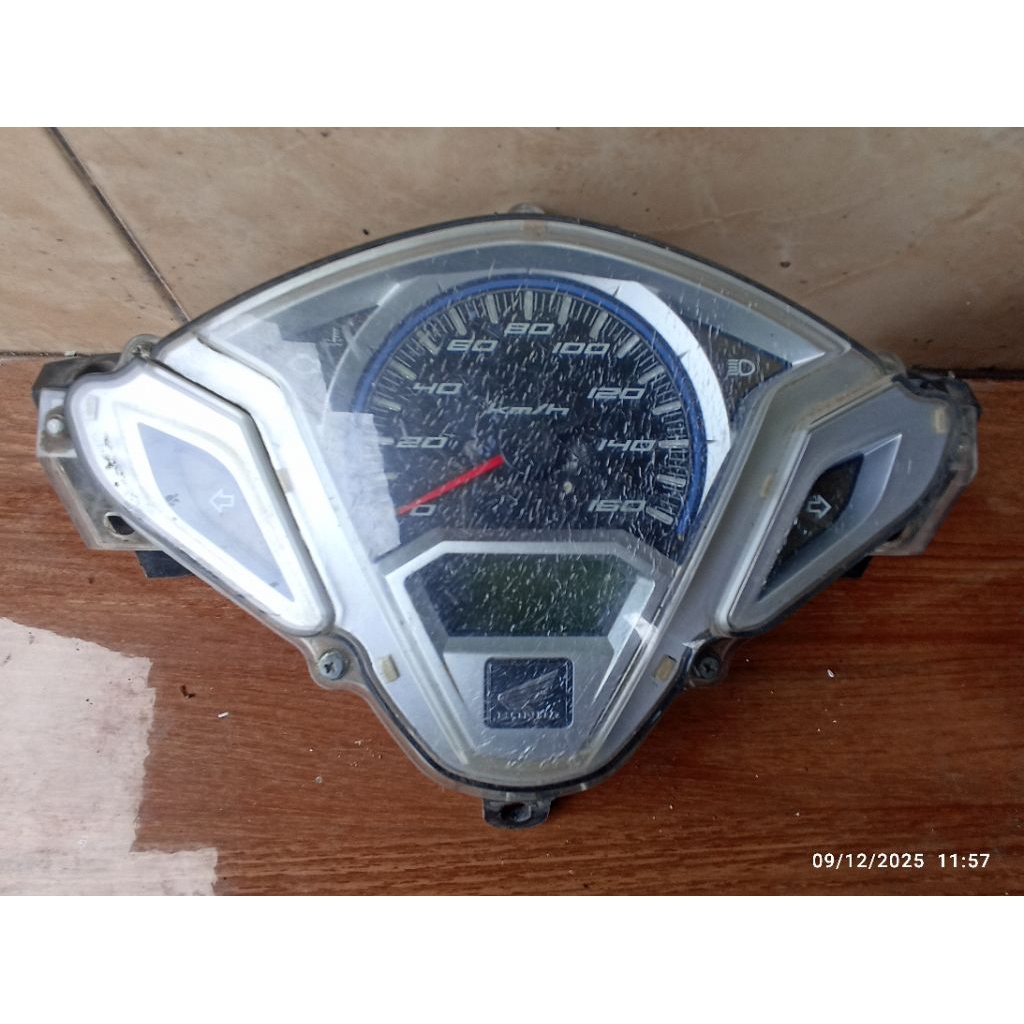 SPEEDOMETER SPIDOMETER VARIO 125 OLD 2013-2014 layar biru