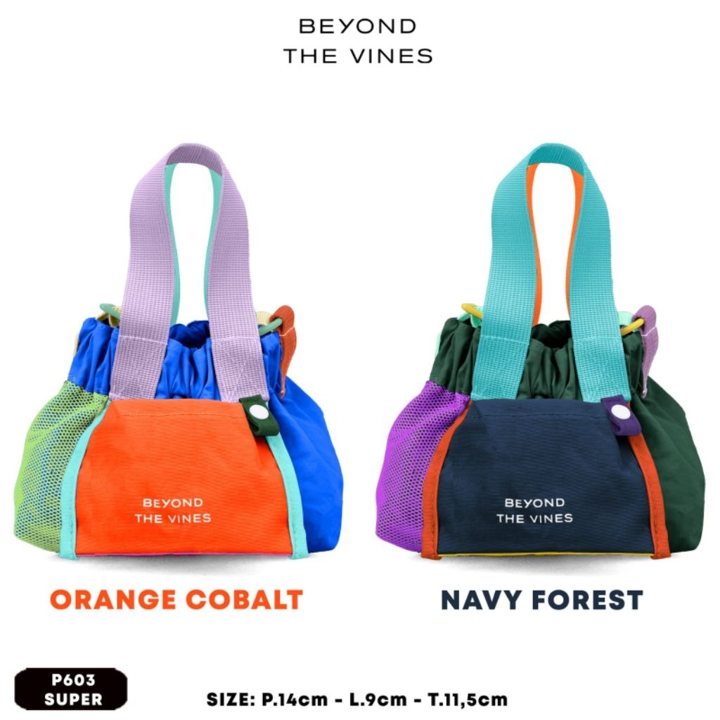 TAS DUMPLING BTV P603 PANELLED MICRO MINI TAS SELEMPANG