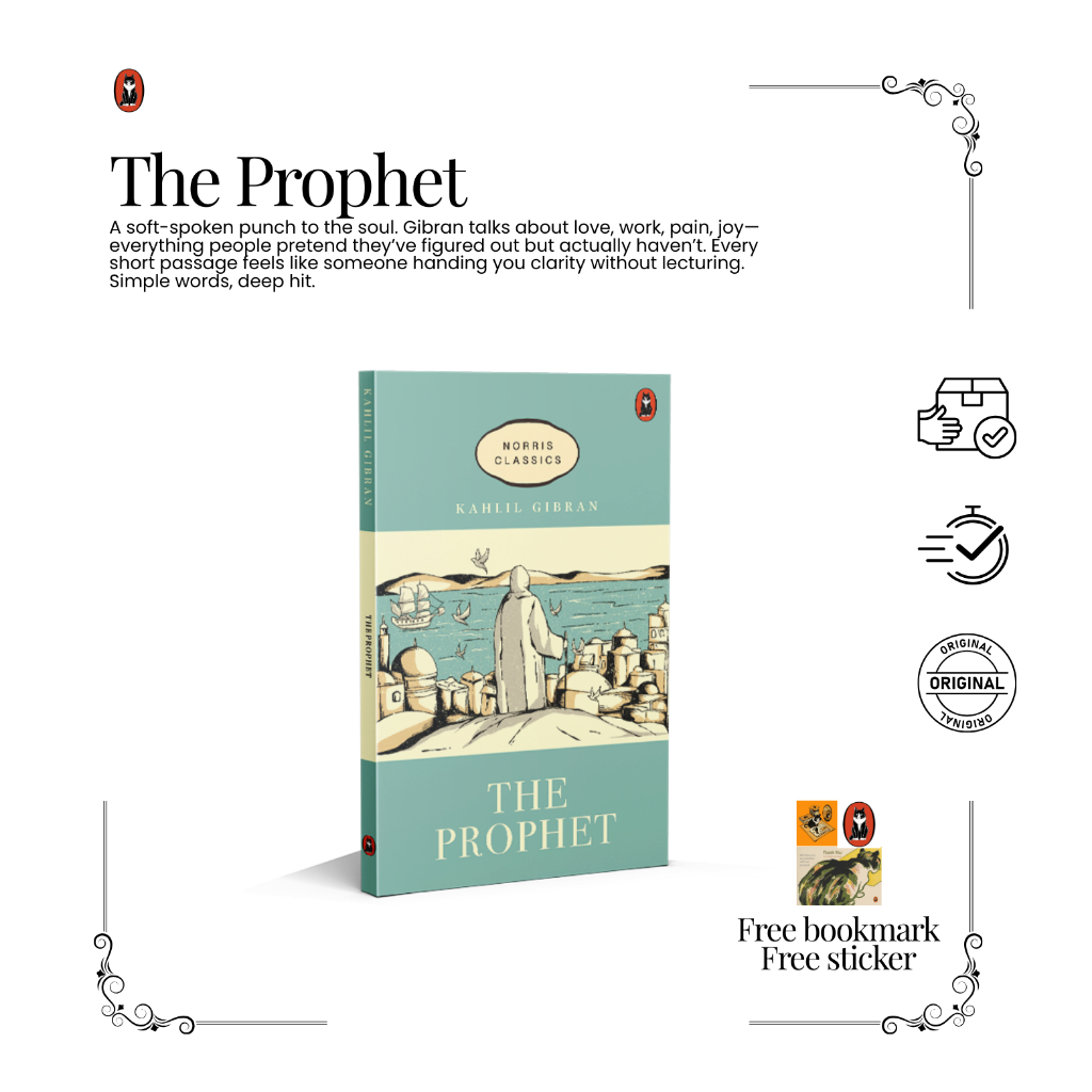 [Norris Book] The Prophet by Kahlil Gibran - Buku Berbahasa Inggris