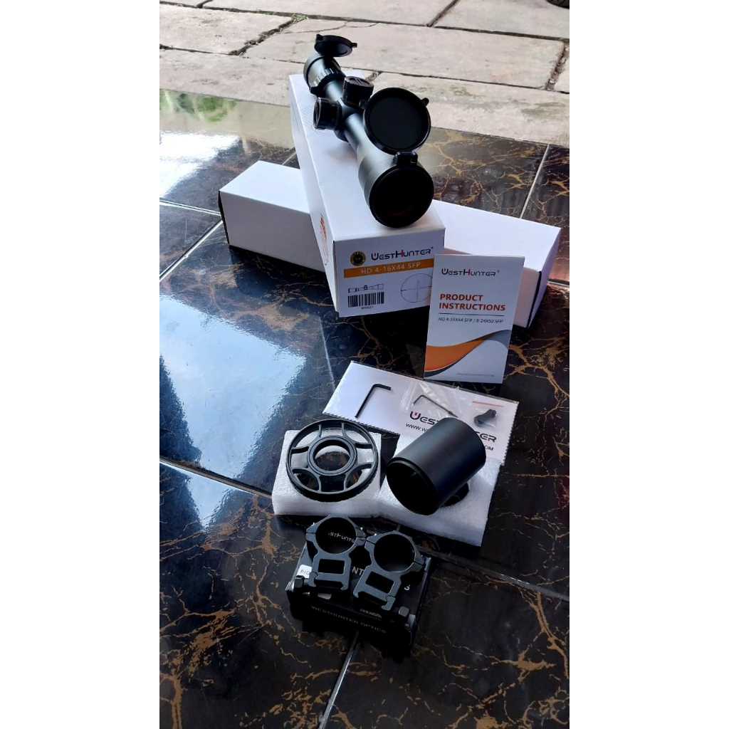 teleskop HD westhunter 4-16x44 sfp