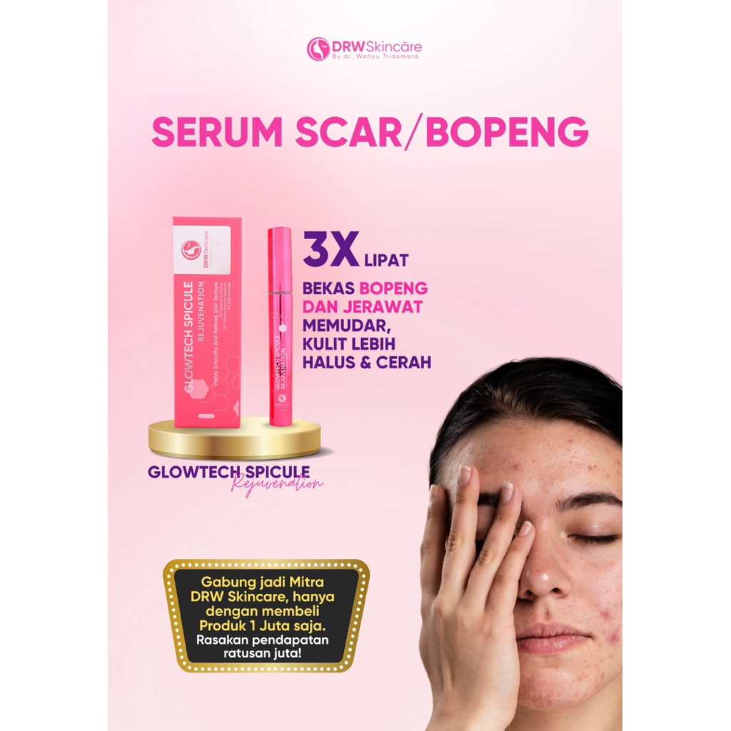 Drw Skincare Glowtech Spicule Rejuvenation/Serum Scar Bopeng