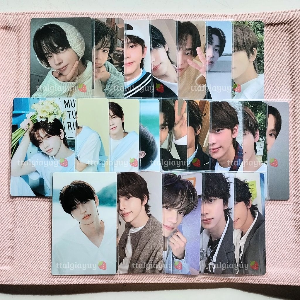 [1] OFFICIAL SHINYU TWS PHOTOCARD SPARKLING BLUE SUMMER BEAT LAST BELL TRY WITH US HAJIMEMASHITE 1ST