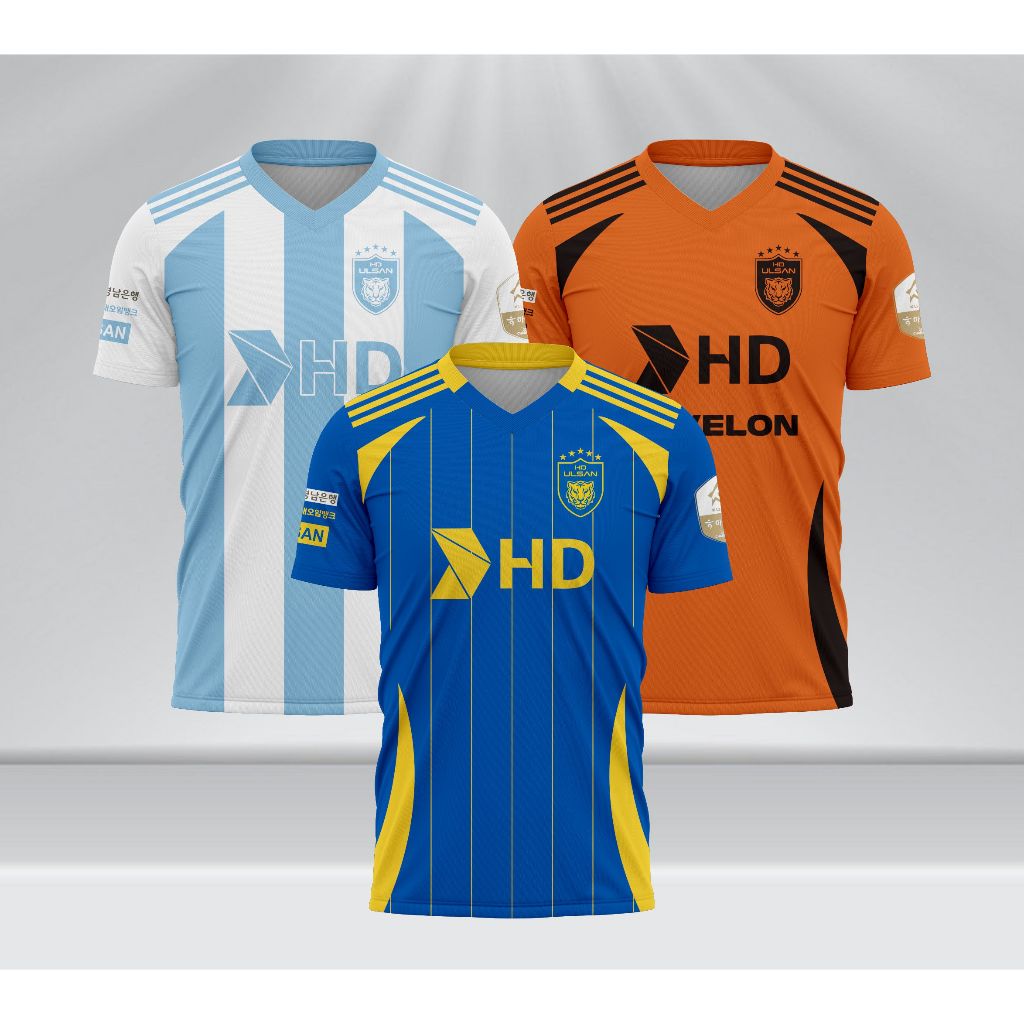 Jersey Ulsan Hyundai Home Away Third 2025 Full Printing