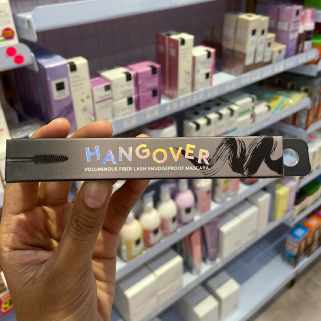 EXPIRED DATE 22/04/2026 Somethinc HANGOVER Voluminous Fiber Lash Smudgeproof Mascara - Waterproof Ma