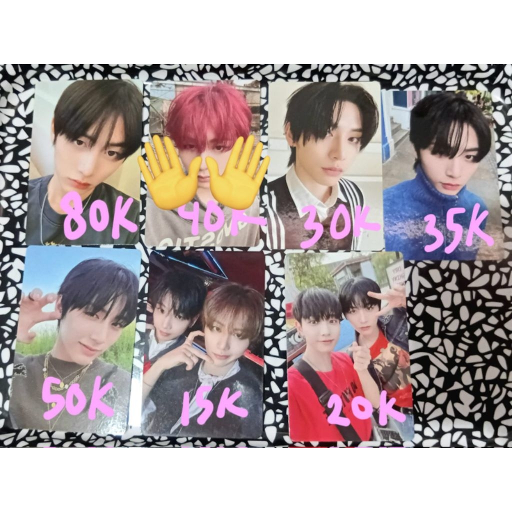 wts photocard aab taesan ddingdongz jaehyun boynextdoor bnd pc