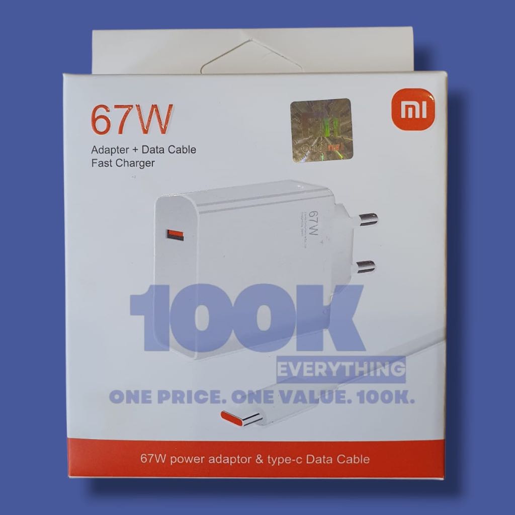 Charger Xiaomi 67Watt MAX Original/Casan Xiaomi 67W MAX Original/Charger Xiaomi 67W MAX Original