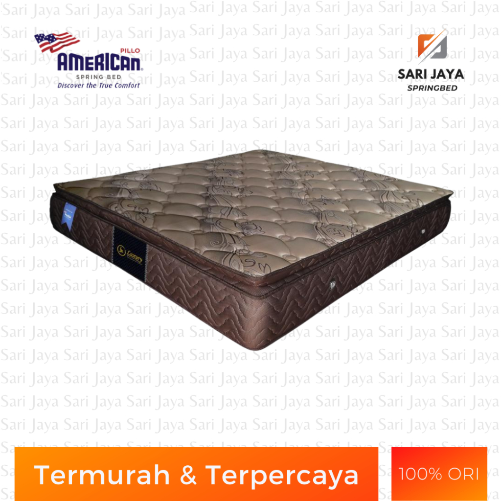 Spring Bed / Matras / Kasur American Luxury Tromso Pillow Top