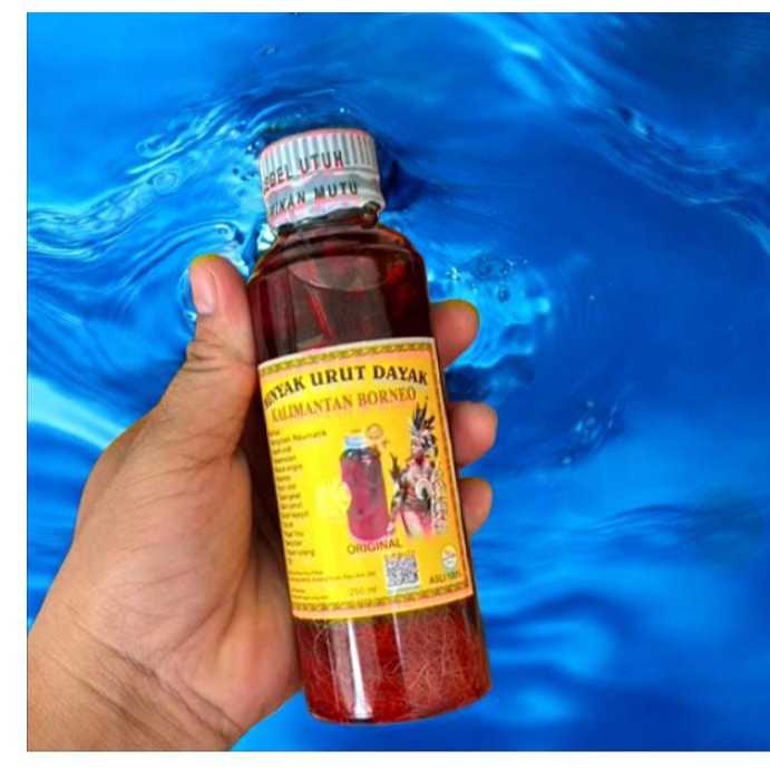 Minyak Urut Dayak Perisai Borneo 250ml - Herbal, Aman, Efektif