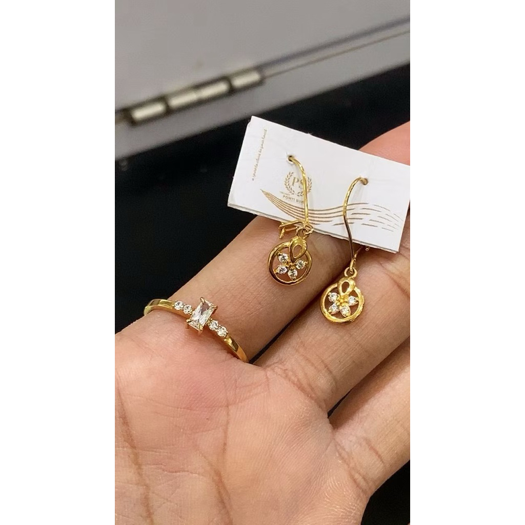 cincin anting 16k