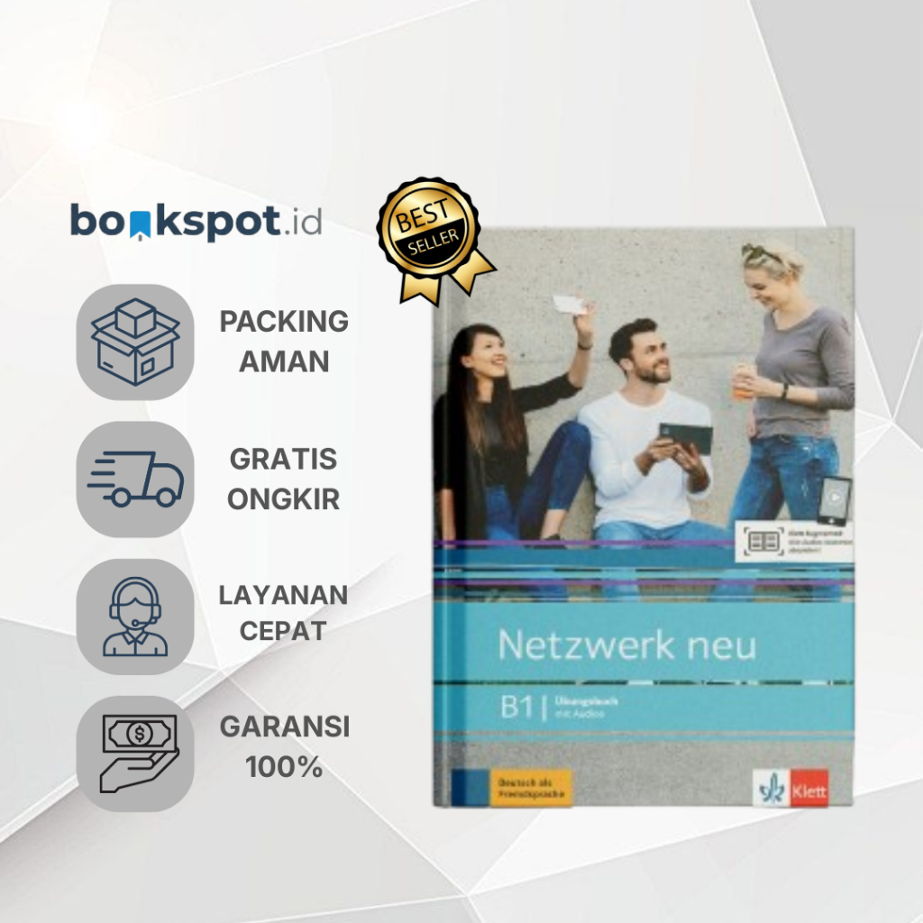 (BEST SELLER) Netzwerk Neu B1 Kursbuch | Netzwerk Neu B1 Ubungsbuch